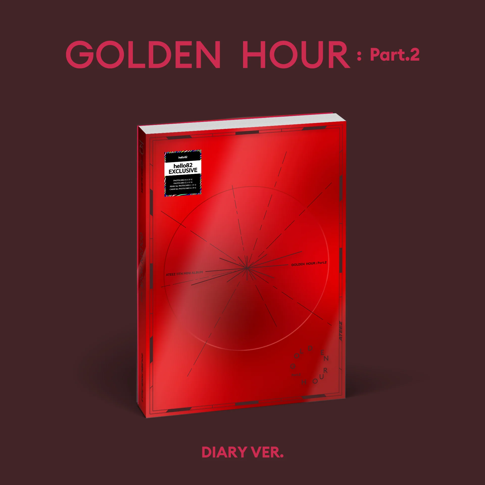 ATEEZ - GOLDEN HOUR : Part.2 - hello82 Exclusive - Image 3