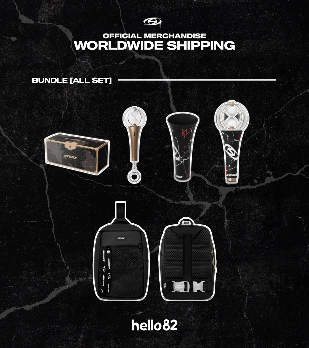 [WORLDWIDE SHIPPING] ATEEZ - OFFICIAL MERCH BUNDLE - Image 2