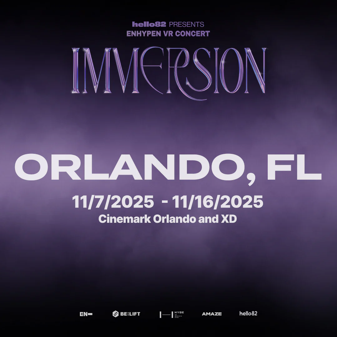 <ENHYPEN VR CONCERT : IMMERSION> in ORLANDO, FL