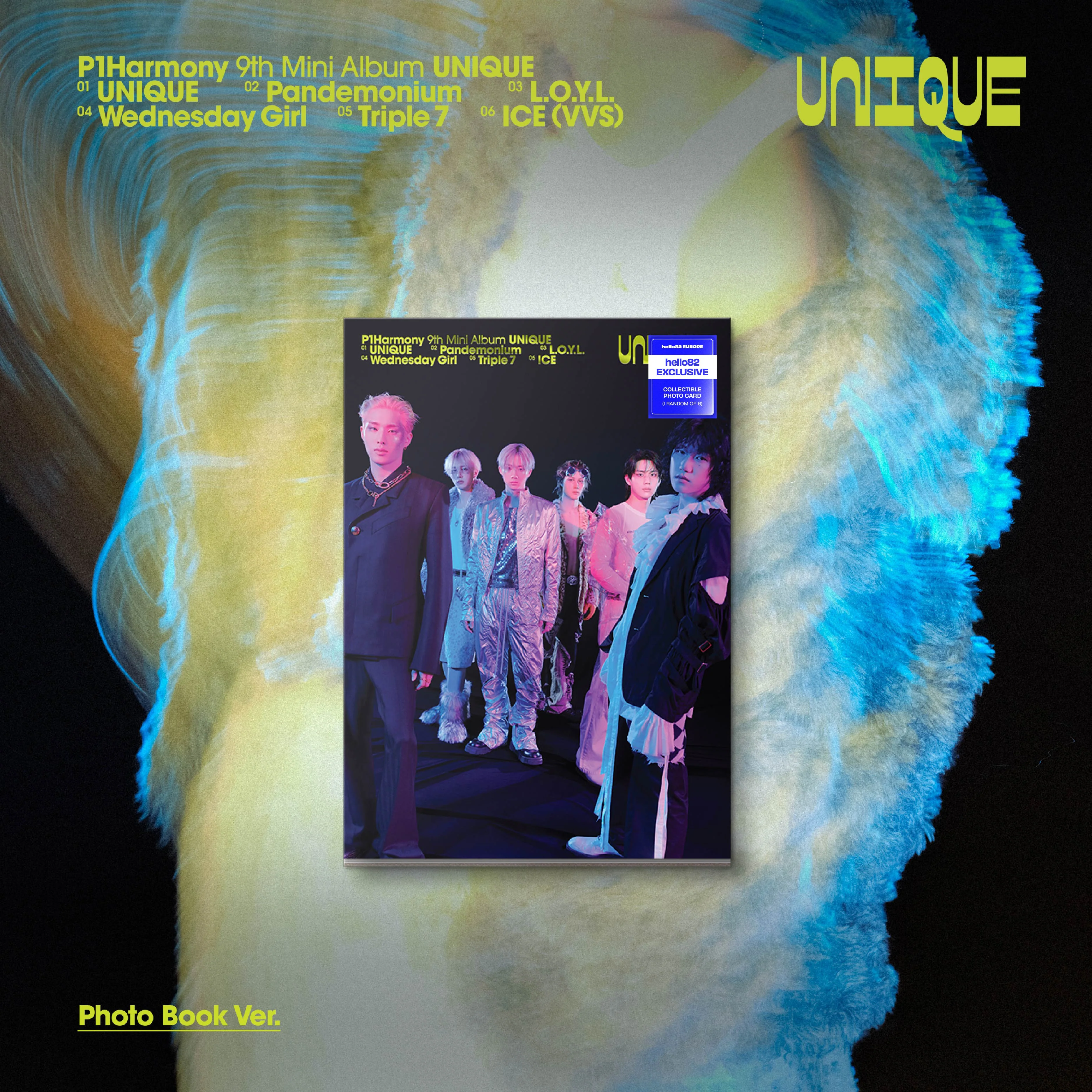 P1Harmony - UNIQUE - Europe hello82 Exclusive - Image 4