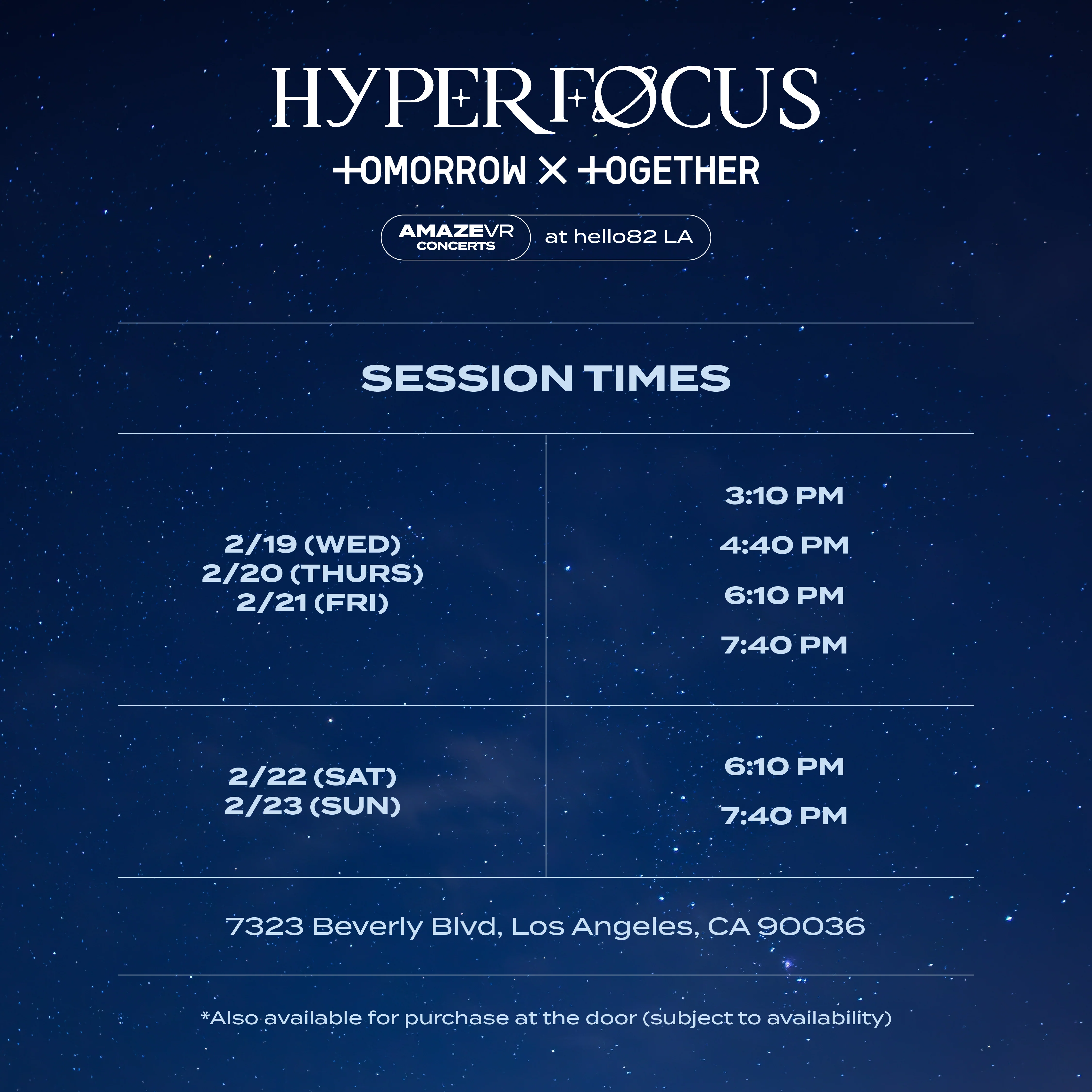 HYPERFOCUS : TOMORROW X TOGETHER VR CONCERT - Image 3
