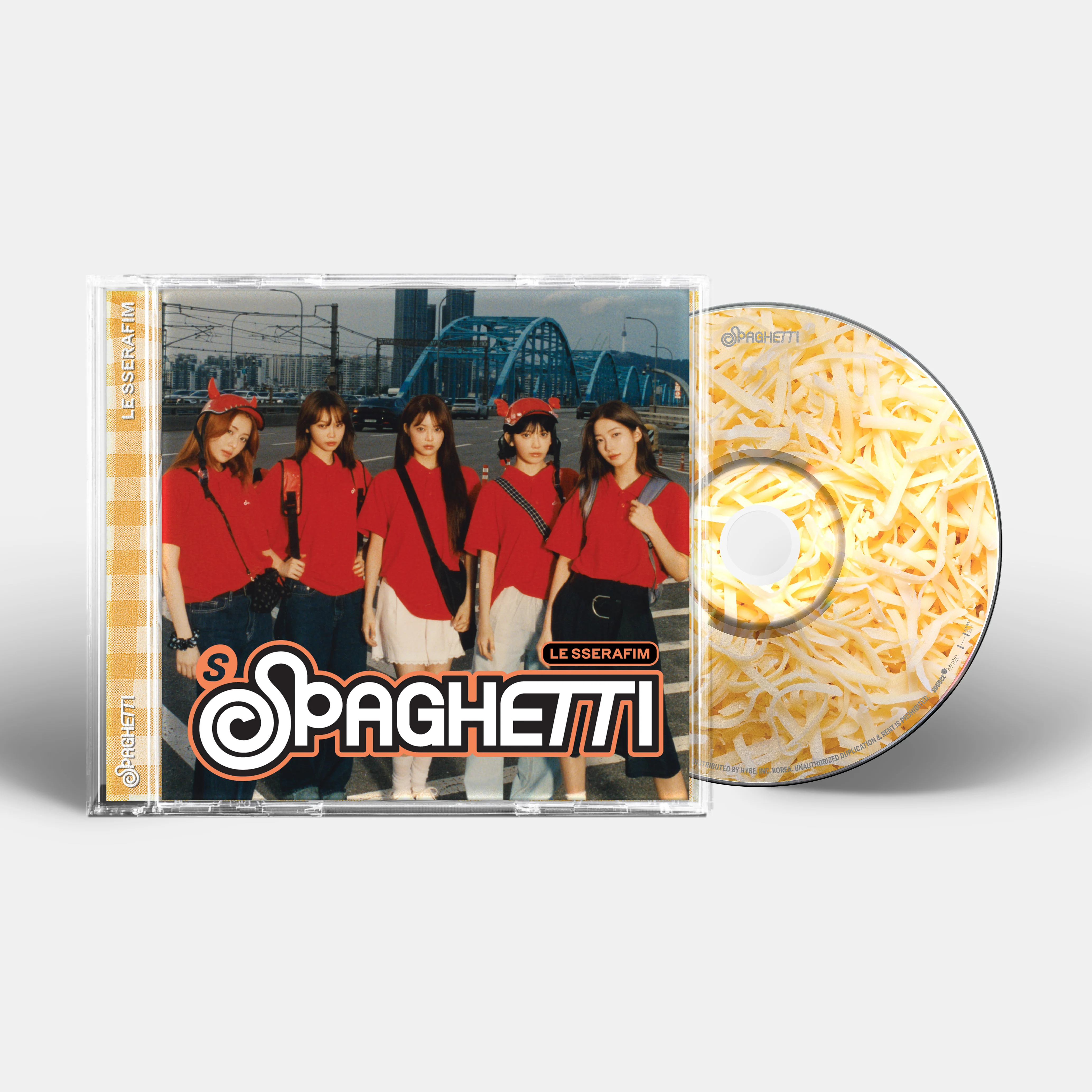 LE SSERAFIM - 1st Single Album 'SPAGHETTI' Single CD - Image 8