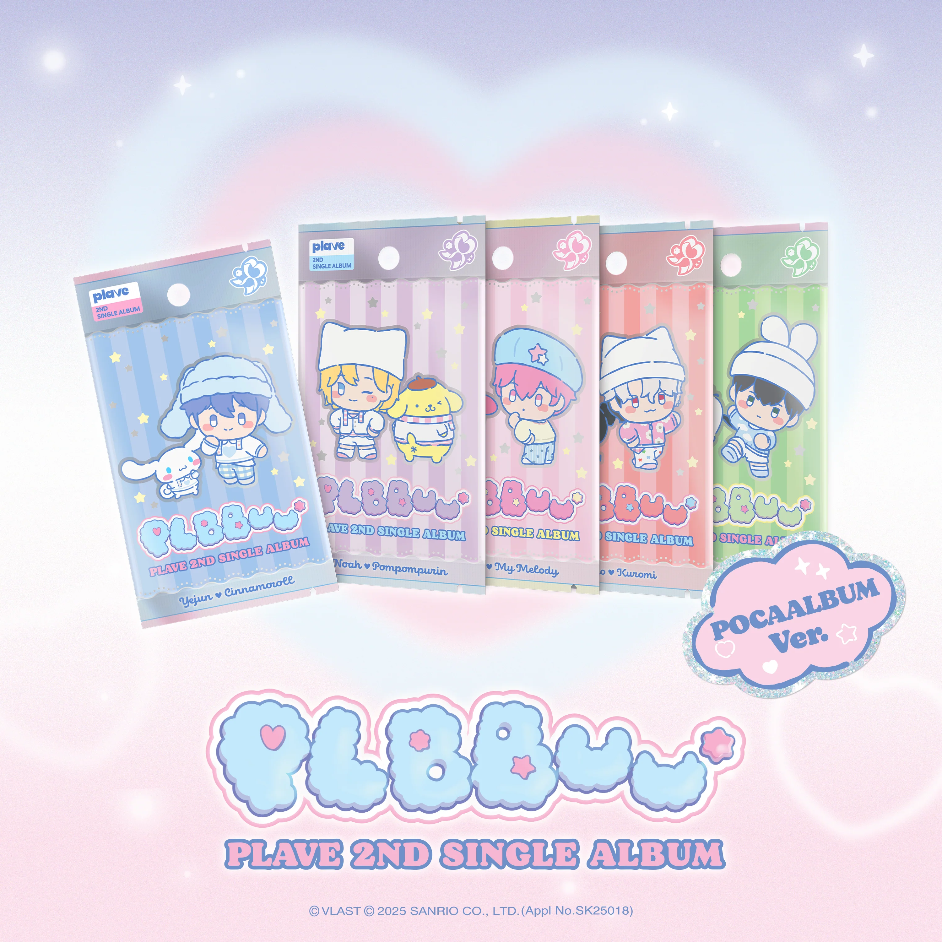 PLAVE - 2nd SINGLE ALBUM : PLBBUU (POCAALBUM Ver.) (Random) - Image 2