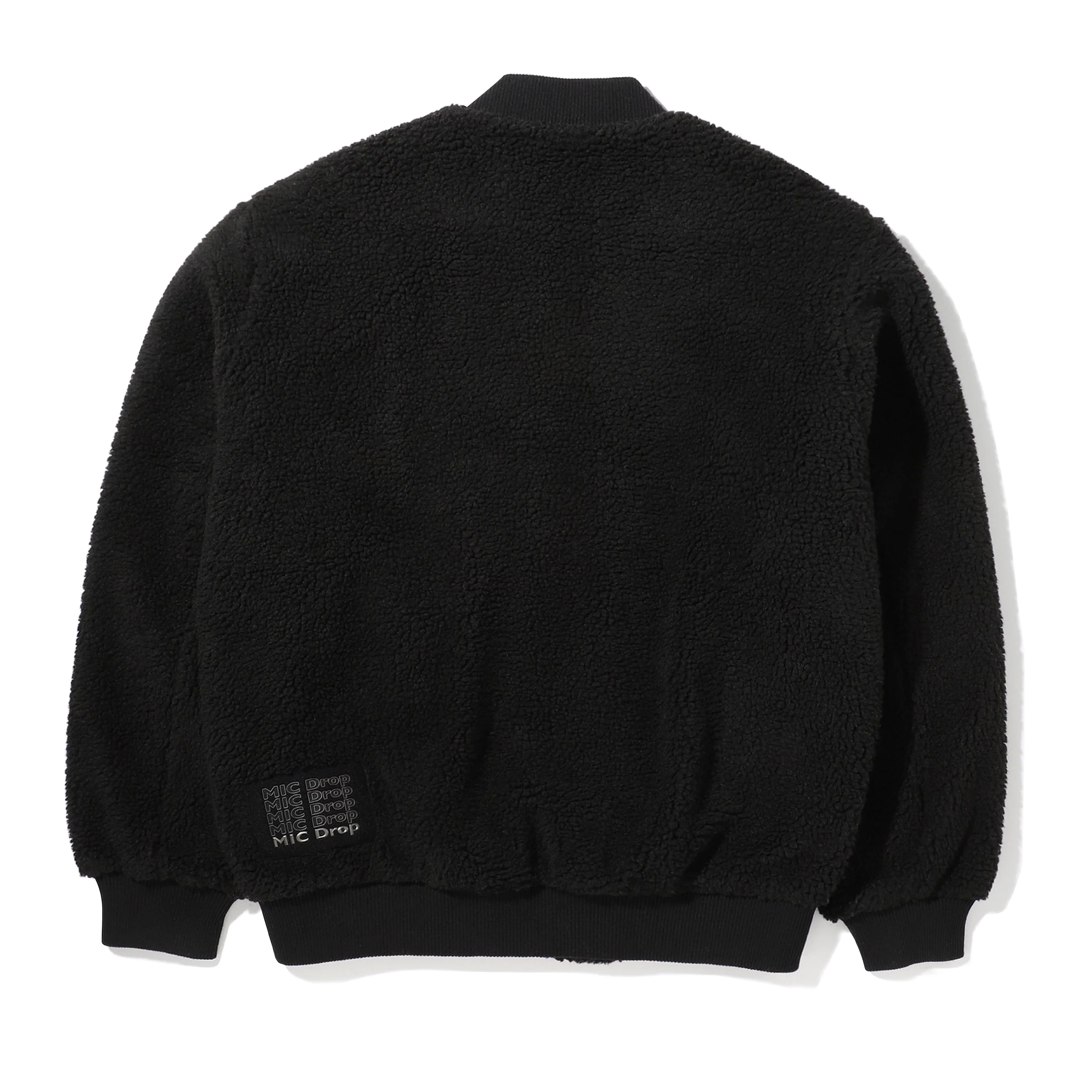 BTS - MIC DROP - Bomber Jacket (Black) - Image 2