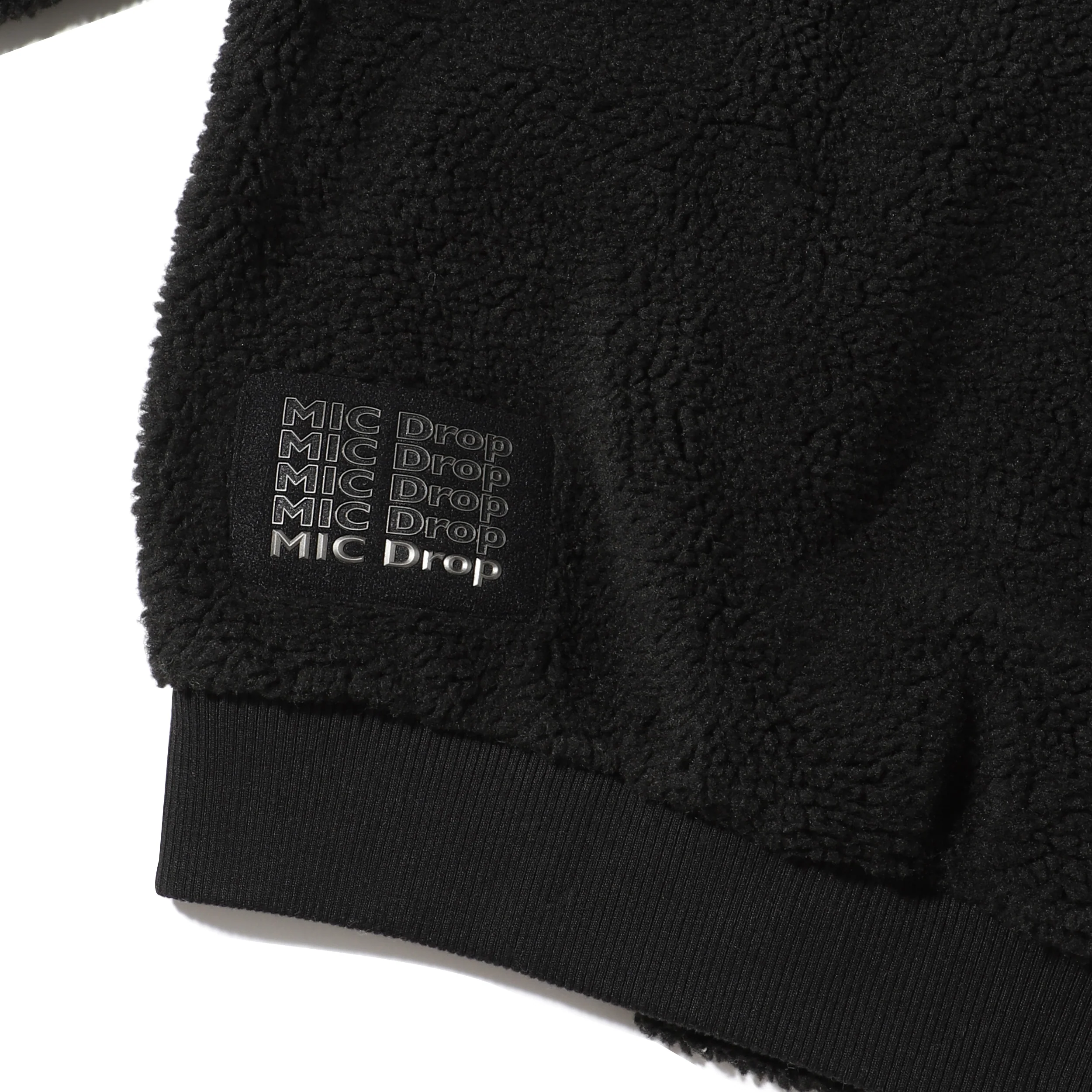 BTS - MIC DROP - Bomber Jacket (Black) - Image 7