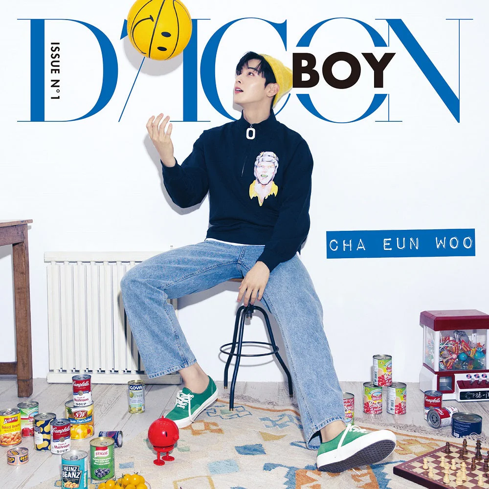 DICON BOY ISSUE N.1 CHA EUNWOO happyday - D Type - Image 2