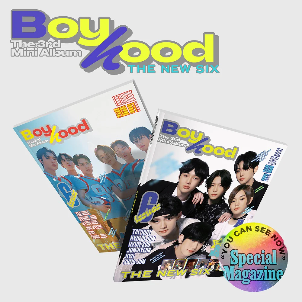 [Signed] THE NEW SIX (TNX) - 3rd MINI ALBUM : BOYHOOD - Image 2