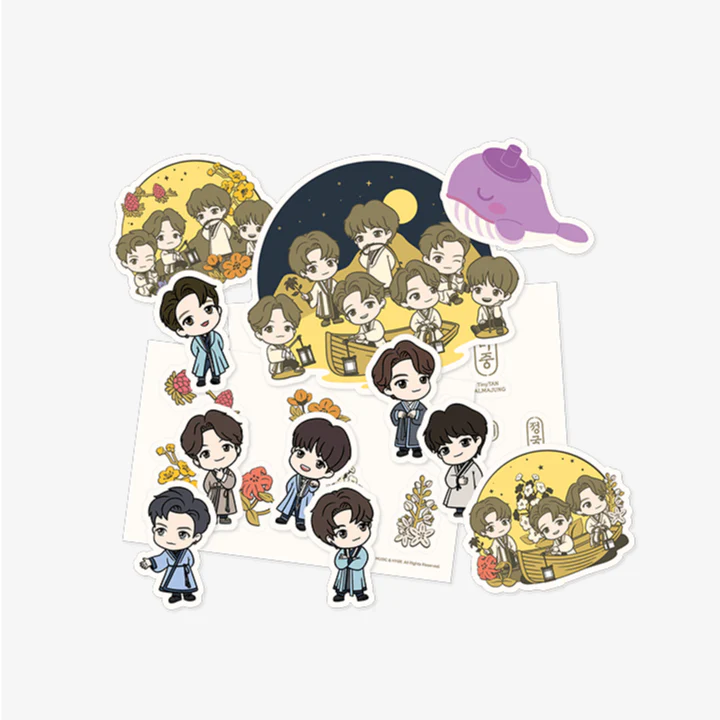 BTS - TinyTAN DALMAJUNG - Sticker Set
