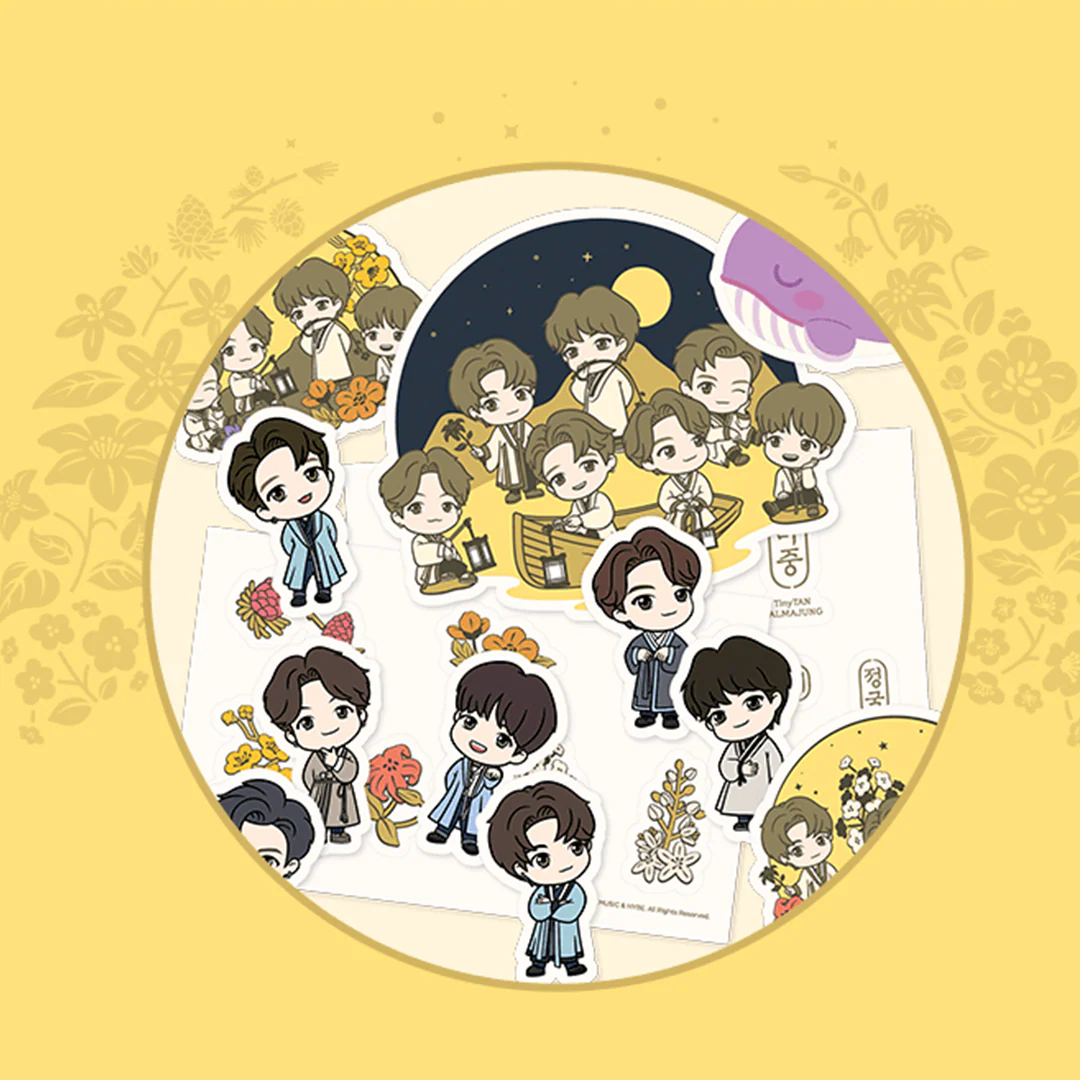 BTS - TinyTAN DALMAJUNG - Sticker Set - Image 3