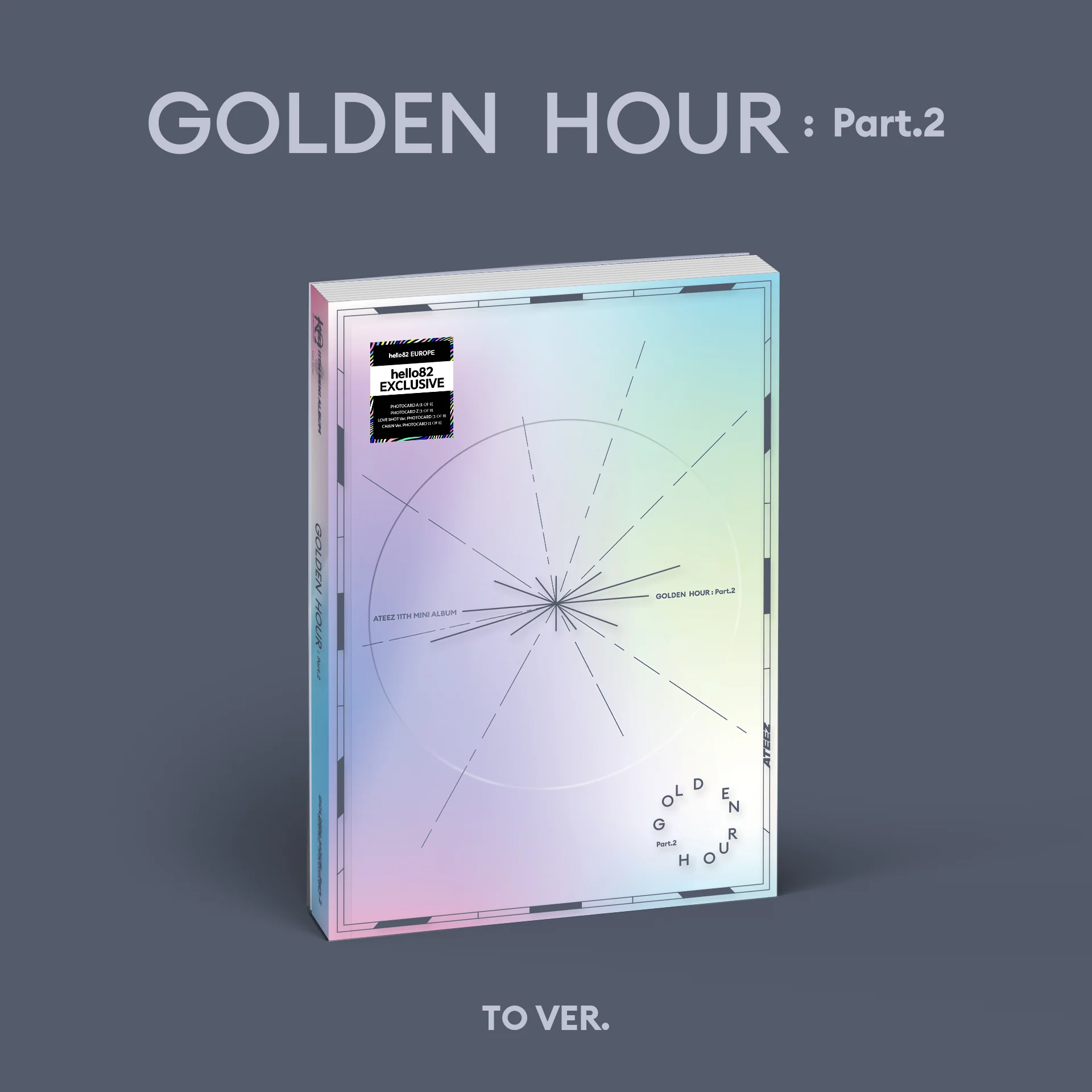 ATEEZ - GOLDEN HOUR : Part.2 - Europe hello82 Exclusive - Image 2