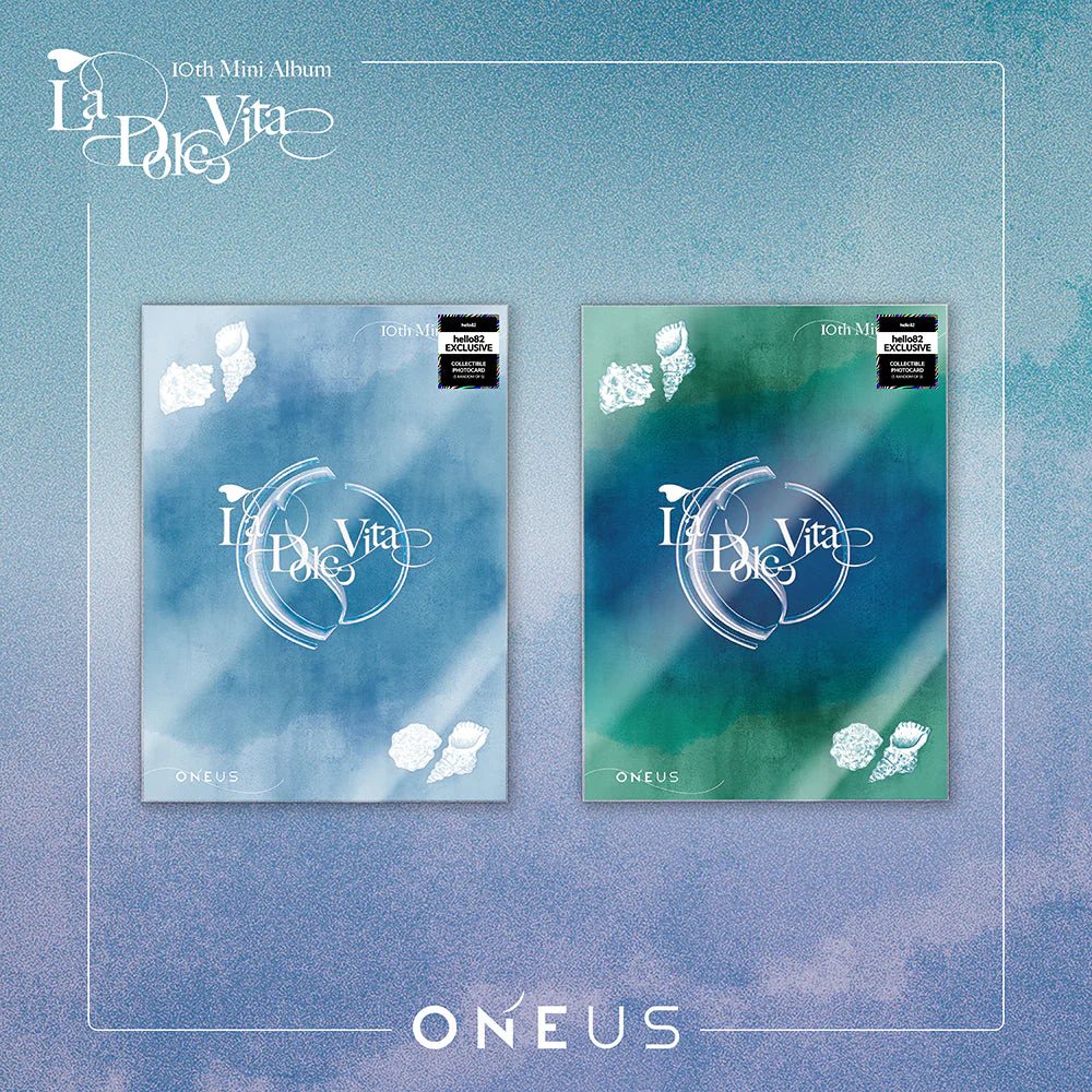 [UK SHIPPING] ONEUS - 10th MINI ALBUM : La Dolce Vita - hello82 exclusive